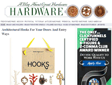 Tablet Screenshot of cabinethardwareideas.com